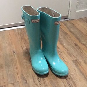 Hunter Boots Teal (5 kids)